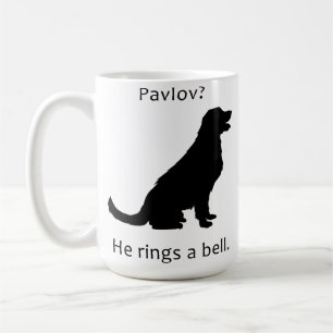 Pavlov-hond grap koffiemok