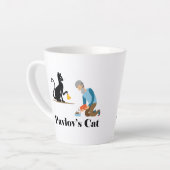 Pavlov's Cat Funny Psychologie Latte Mok (Linkerhoek)
