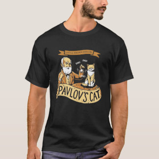 Pavlov's Cat Funny Psychologie T-shirt
