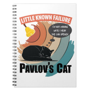 Pavlov's Cat - Funny Psychology Notitieboek