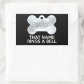 PAVLOV'S HOND RECHTHOEKIGE STICKER (Tas)