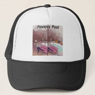 Pavlov's Pool Funny Cartoon Trucker Pet