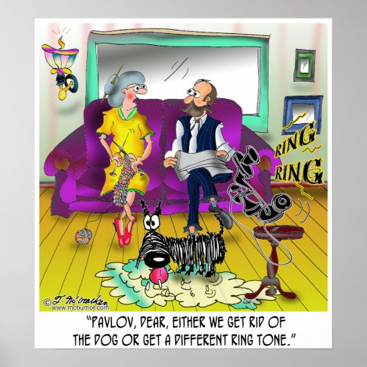 Pavlov's ringtoon poster (Voorkant)