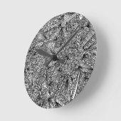 Pavo Pontem Horloge Abstraite (Angle)