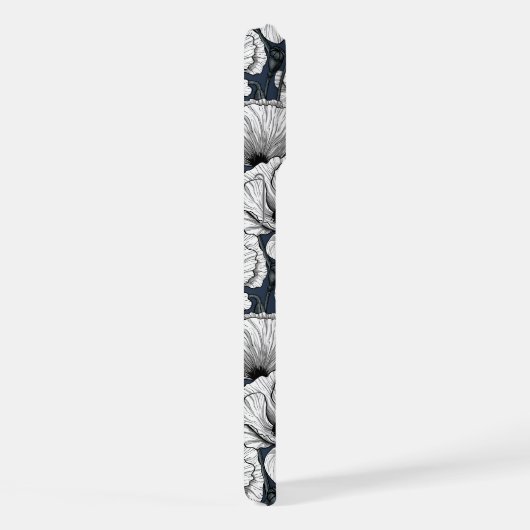 Pavot blanc sur la marine (Côté droit)