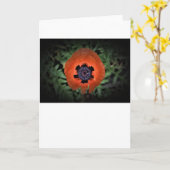 Pavot, carte (Fleur jaune)