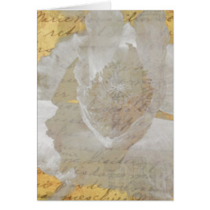 Pavot et Ephémère Vintage Collage Toutes les Occas