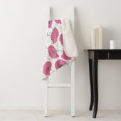 Pavot Fleurs Motifs couvertures (En situation)