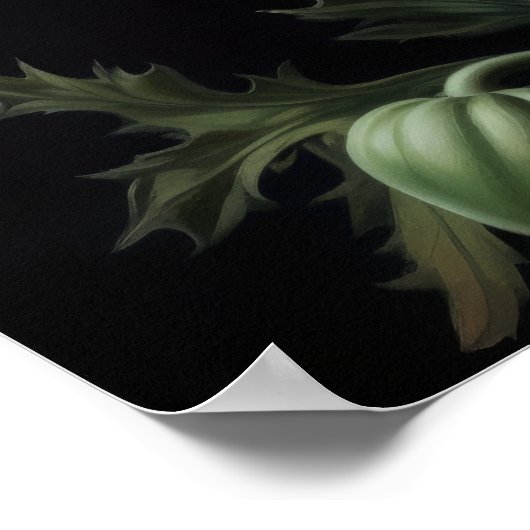 Pavot rose Oriental Fleurs Art Imprimer Poster (Coin)