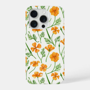 pavots de Californie, fleurs d'été, sauvages orang