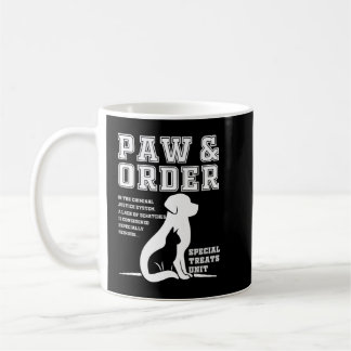 Paw and Order Special Treed Unit Training Dog en Koffiemok