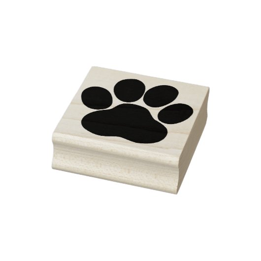 Paw Animal Print Rubberstempel (Stempel)