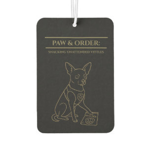 Paw & Bestelling: SUV Chihuahua Hanging Air Freshe Luchtverfrisser