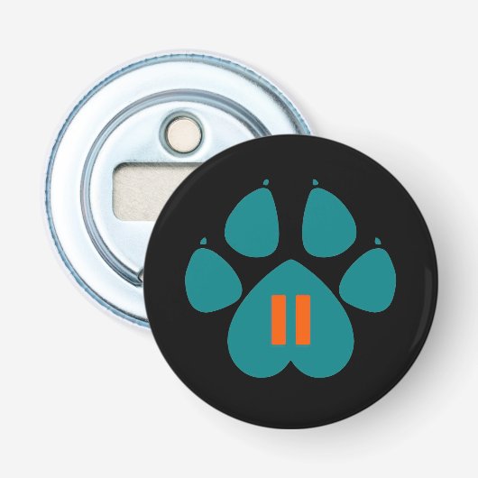 Paw button bottle opener (Voorkant)