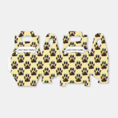 Paw drukt Confetti en Party Streamer op maat Bedankdoosjes (Uitgevouwen)