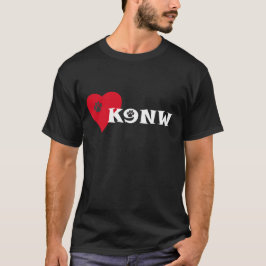 Paw Heart K9 Snoeswerk T-Shirt