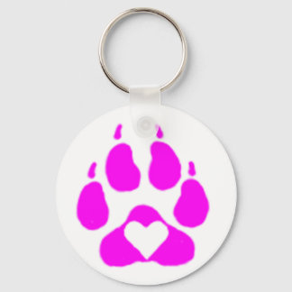 Paw Heart Sleutelhanger