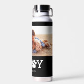 Paw Joy EDITABLE COULEUR Bouteille d'eau (Arrière)