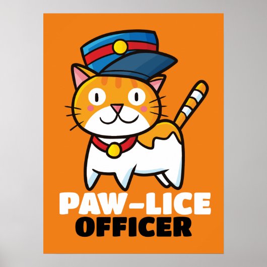 Paw-luisfunctionaris Poster (Voorkant)