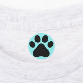 Paw Pads Iron-on Labels (Aangebracht)