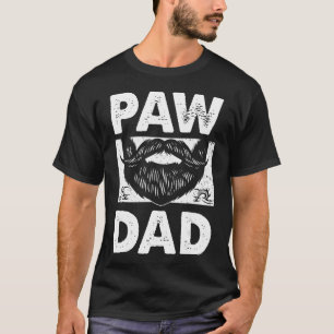 Paw Pap Dier Papa Huisdieren Vader Lifestyle Hond T-shirt