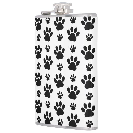 Paw Pattern, Dog Paws, Paw Prints, Black and White Heupfles (Links)