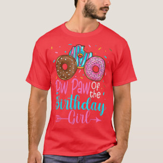 Paw Paw van de familie Donut van het meisje van de T-shirt