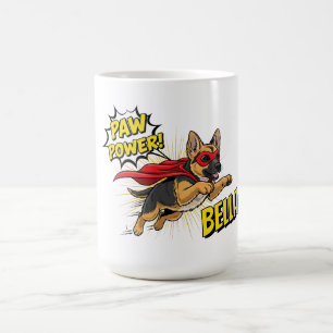 Paw Power Duitse Herder Koffiemok