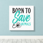 Paw Print and Stethoscope Heart Graphic (Insitu (Houten vloer))