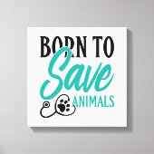 Paw Print and Stethoscope Heart Graphic (Voorkant)