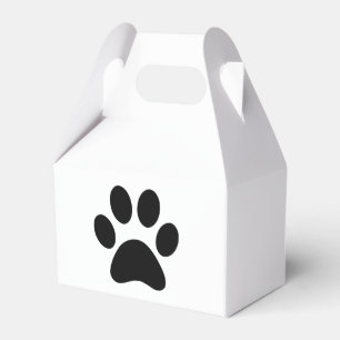 PAW PRINT BEDANKDOOSJES
