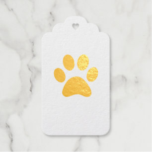 PAW PRINT CADEAULABELS