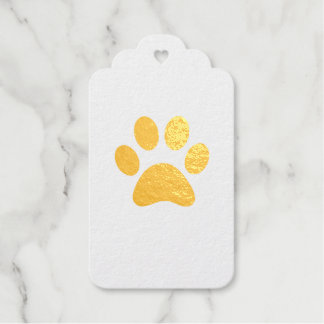 PAW PRINT CADEAULABELS