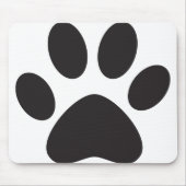 Paw Print Dog Cat Animal Pet Foot Puppy Muismat (Voorkant)
