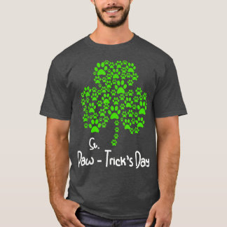 Paw Print Dog Owner Lover St T-shirt