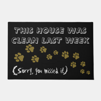 Paw Print Doormat Deurmat