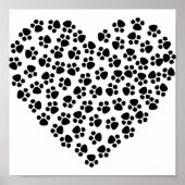 Paw Print Heart (Voorkant)