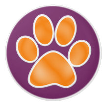 Paw Print Keramische ladeknop - SRF