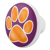 Paw Print Keramische ladeknop - SRF Keramische Knop (Rechts)