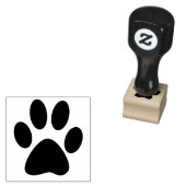 Paw Print Rubber Handstempel Rubberstempel (Gestempeld)