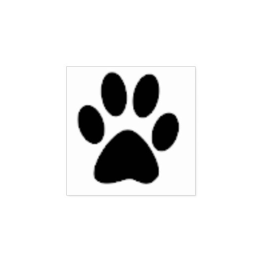 Paw Print stempel (Afrduk)