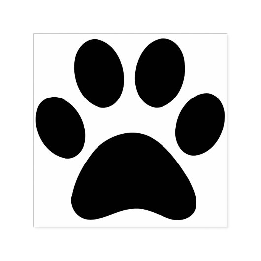 PAW PRINT  ZELFINKTENDE STEMPEL (Design)