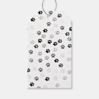 Paw Prints Cadeau Labels voor Hondenliefhebbers Cadeaulabel