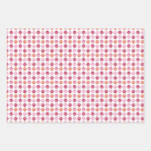 Paw Prints Hondenhart Valentijn Inpakpapier Vel (Voorkant 2)