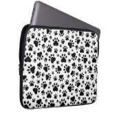 Paw Prints Laptop Sleeve (Voorkant Rechts)