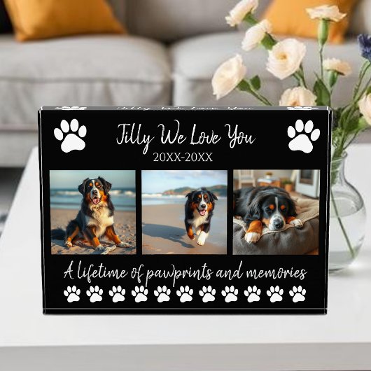 Paw Prints & Memories-Custom Pet- Fotoblokken