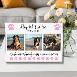 Paw Prints & Memories-Custom Pet- Fotoblokken