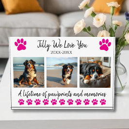 Paw Prints & Memories-Custom Pet- Fotoblokken