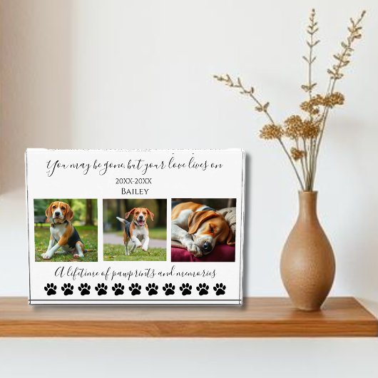 Paw Prints & Memories-Custom Pet- Fotoblokken