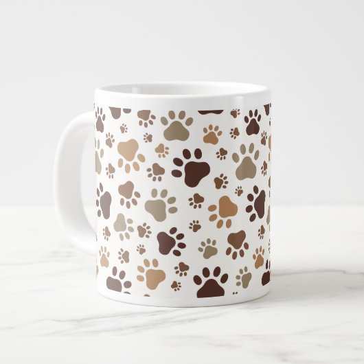Paw Prints Mug (Devant gauche)